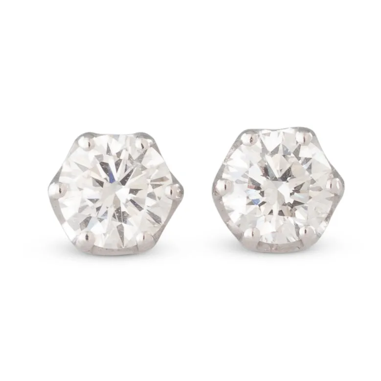0.83ct Diamond Studs