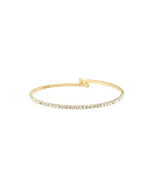 1 Coil Crystal Cuff