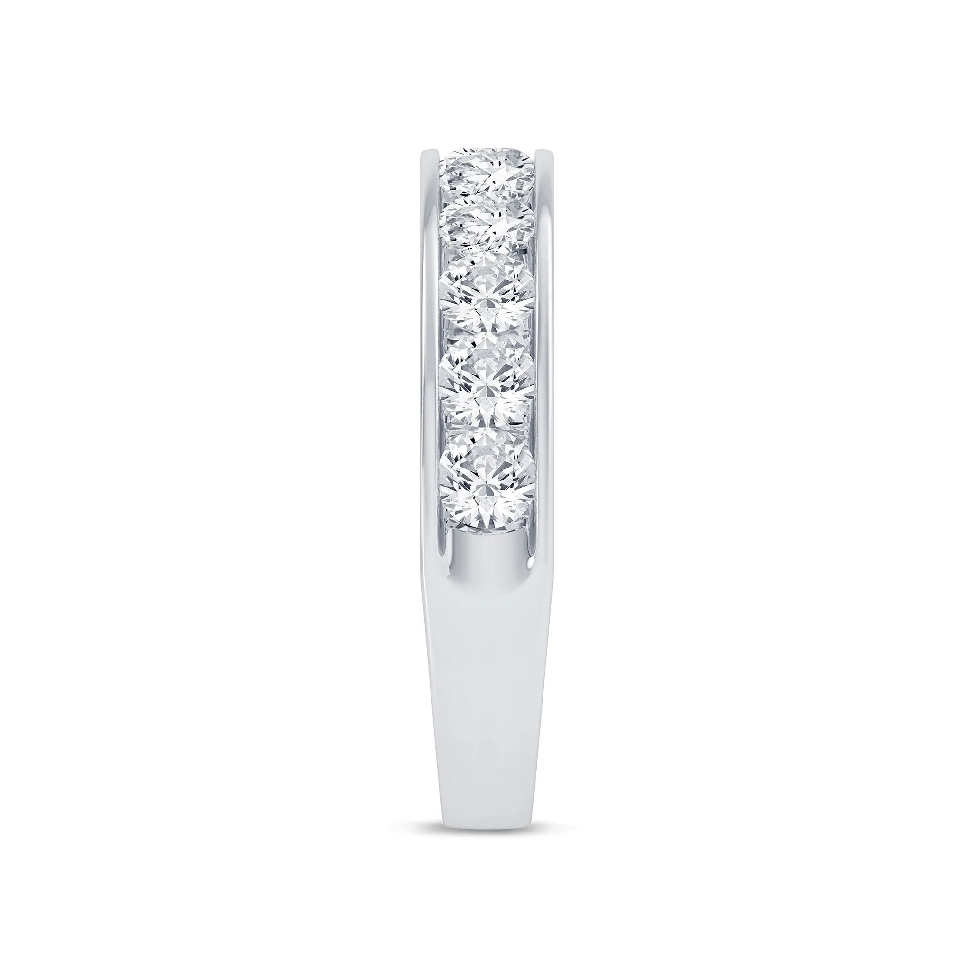 1.0ctw Round Diamond Channel Set Band