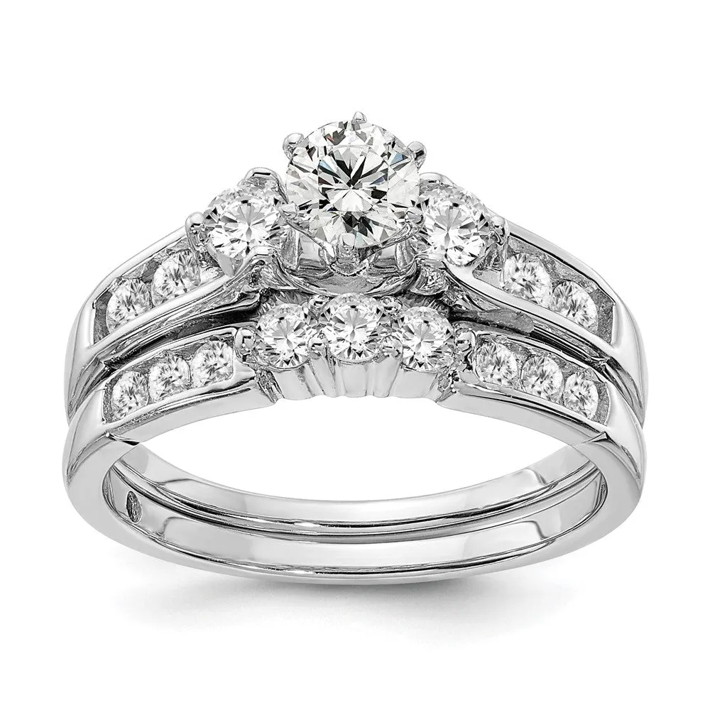 14k Gold Lab Grown Diamond Engagement Ring 0.7Ct Clarity- VS Color- G-H