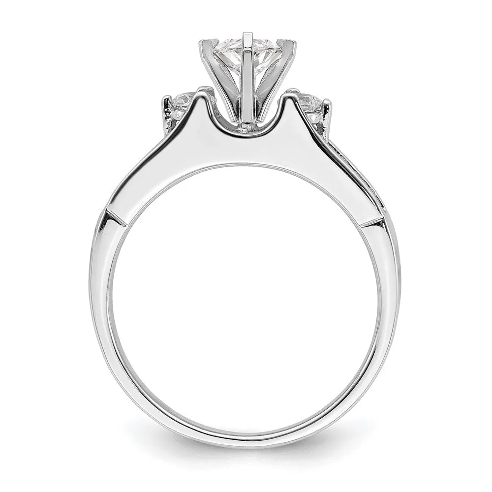 14k Gold Lab Grown Diamond Engagement Ring 0.7Ct Clarity- VS Color- G-H