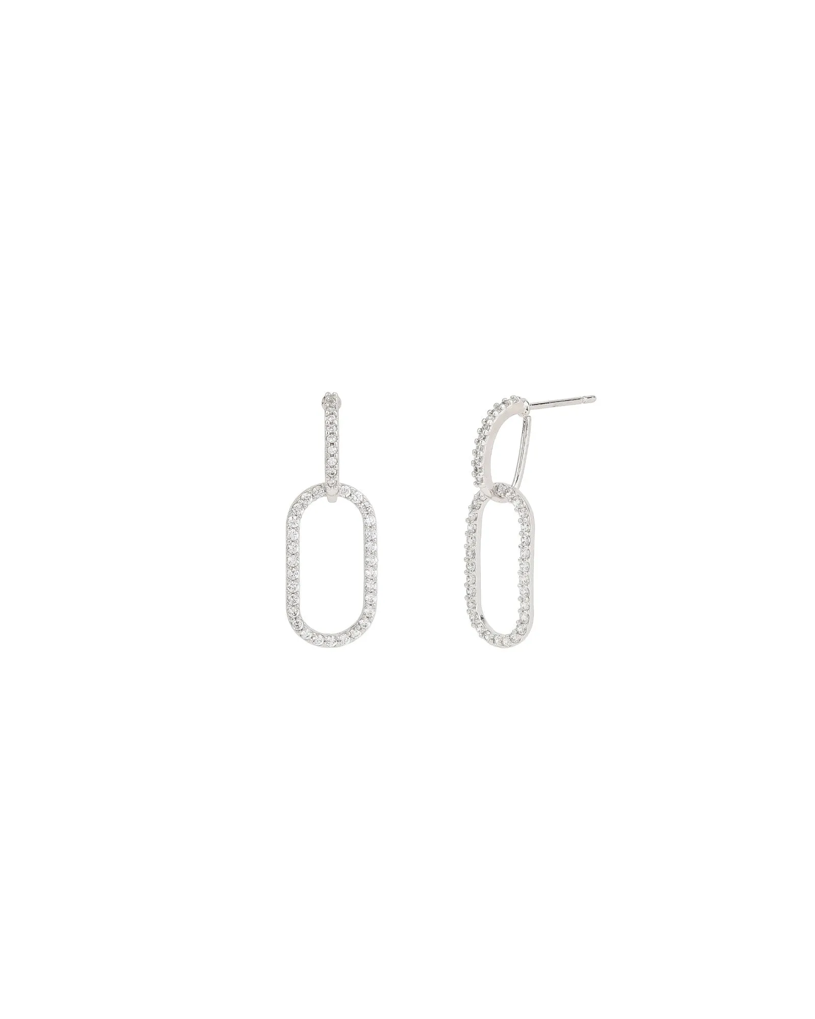 2 Oval Link Studs