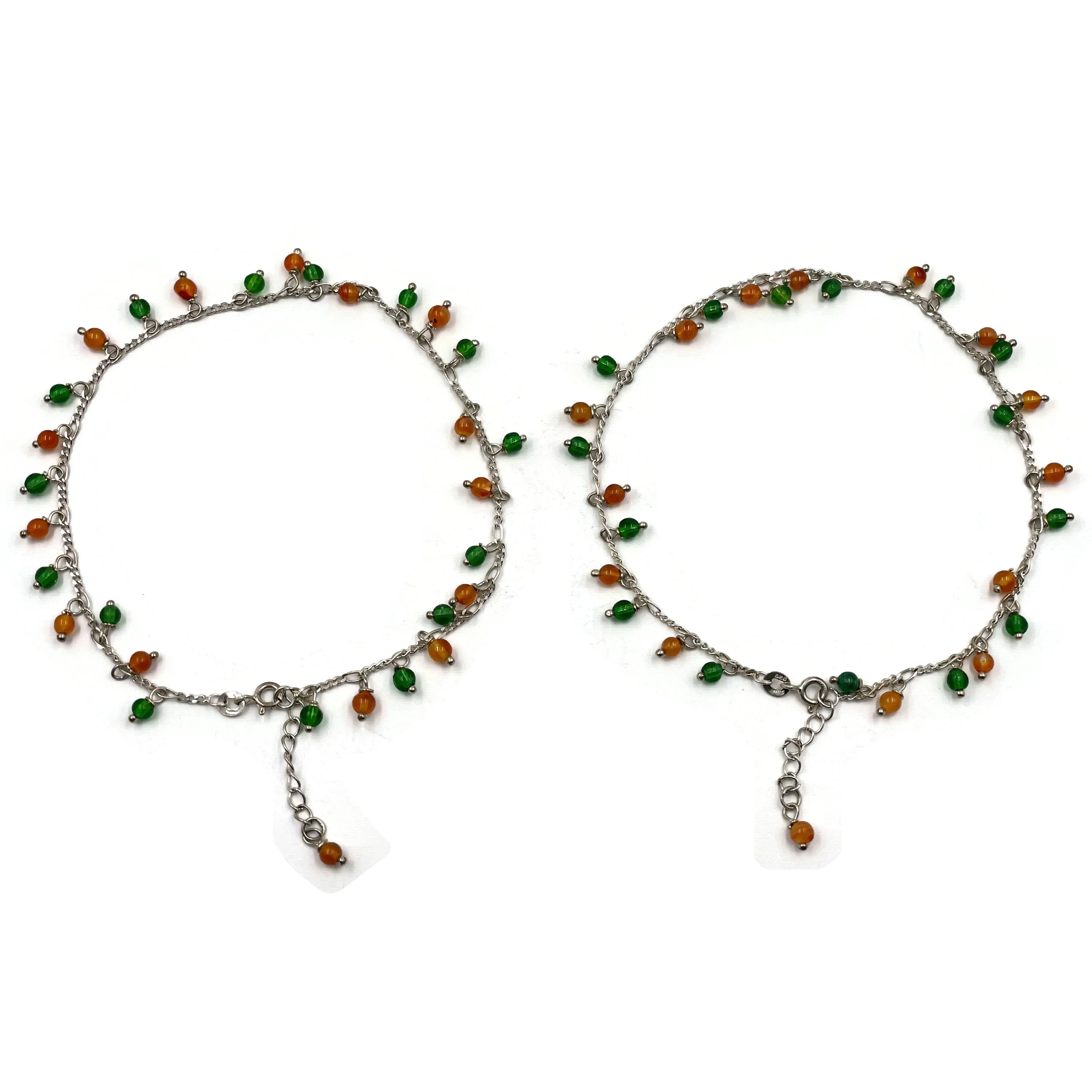 925 Sterling Silver Anklet - #100