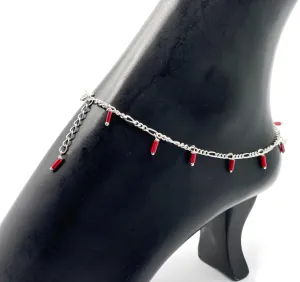 925 Sterling Silver Anklet - #90