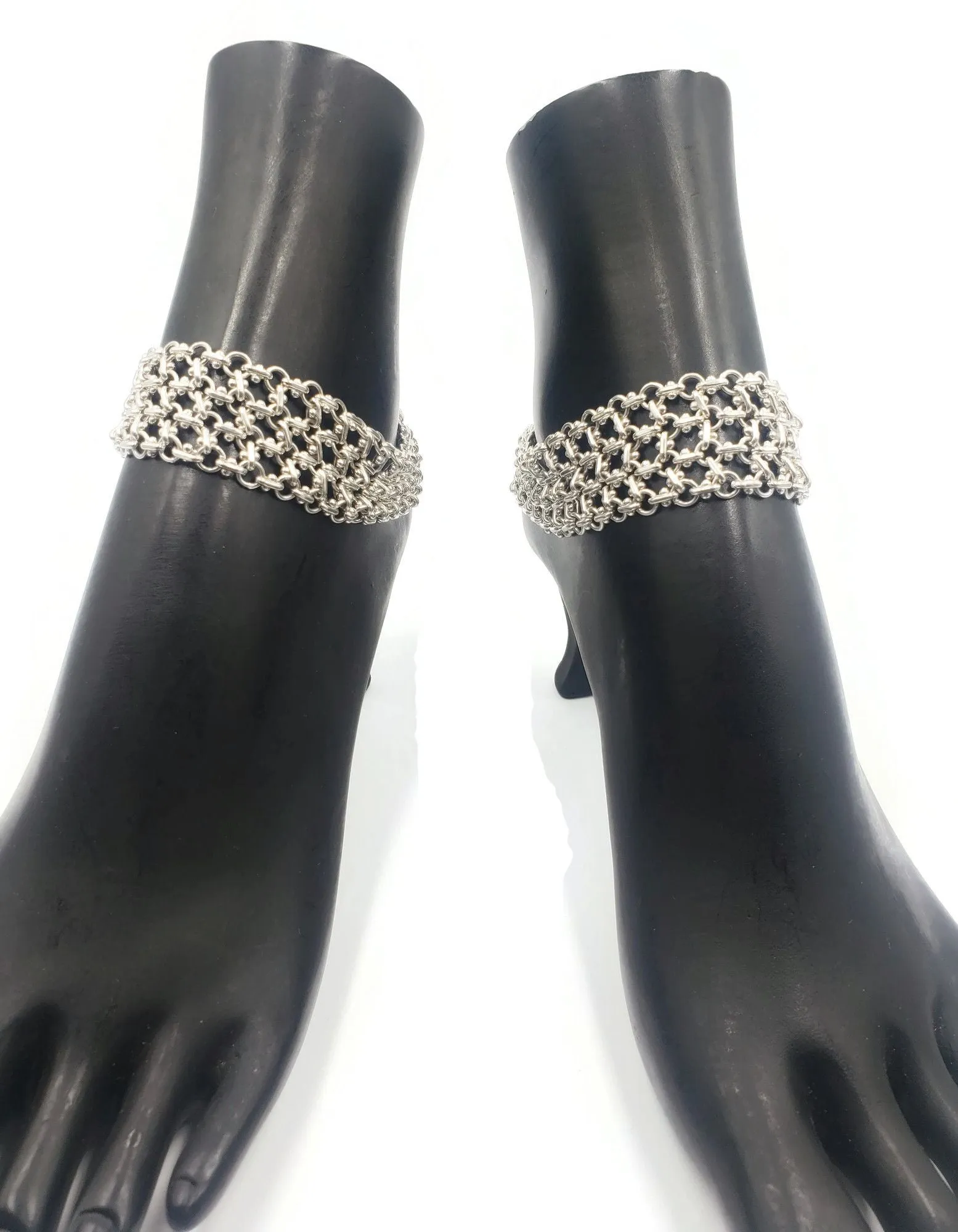 925 Sterling Silver Bridal Anklet - #41