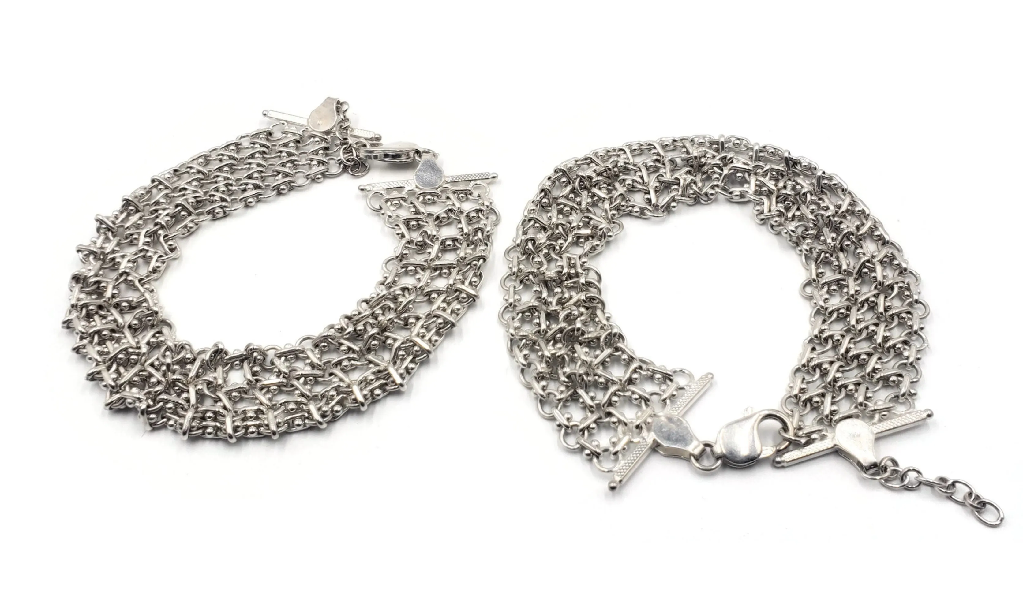 925 Sterling Silver Bridal Anklet - #41