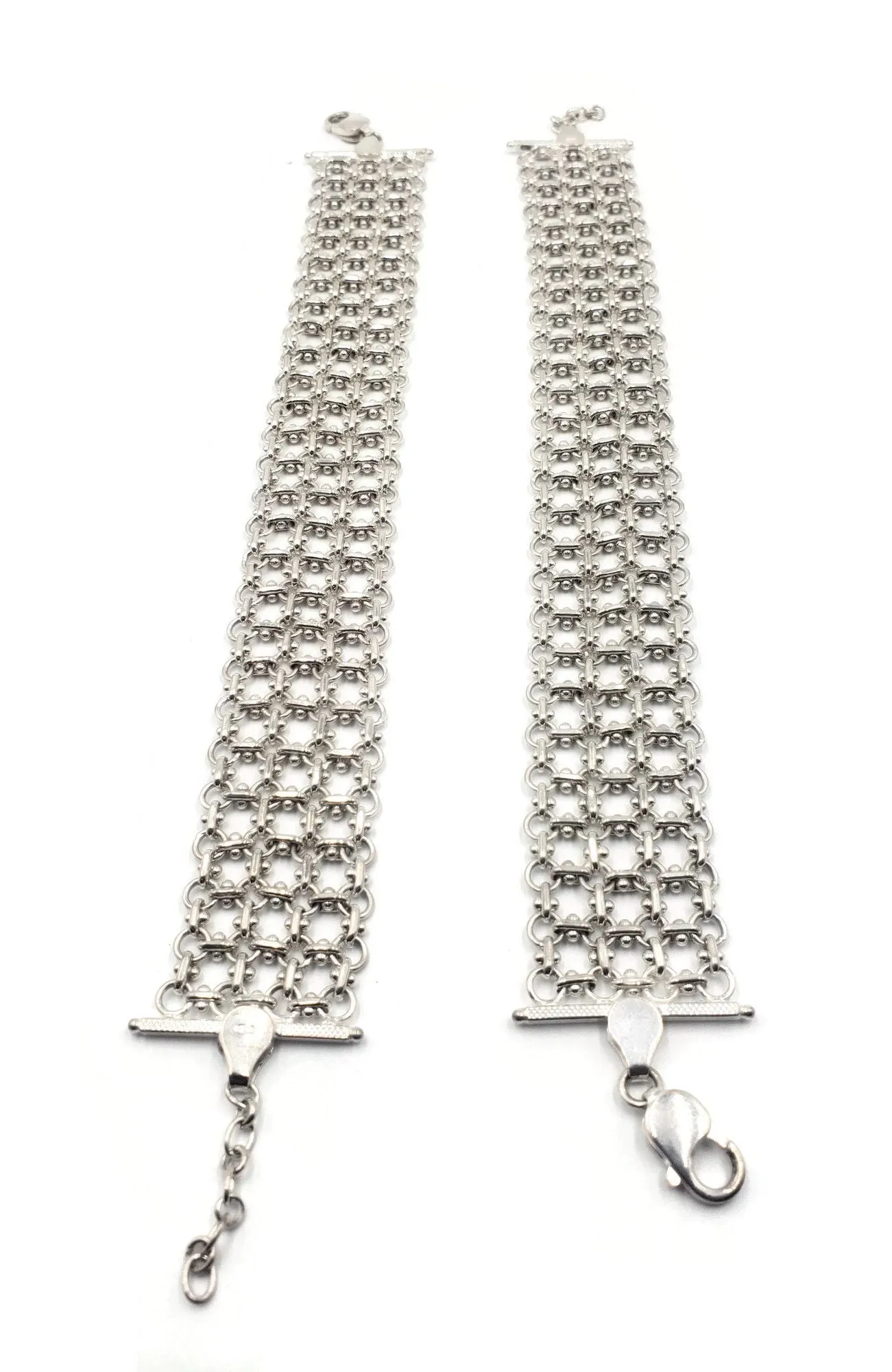 925 Sterling Silver Bridal Anklet - #41