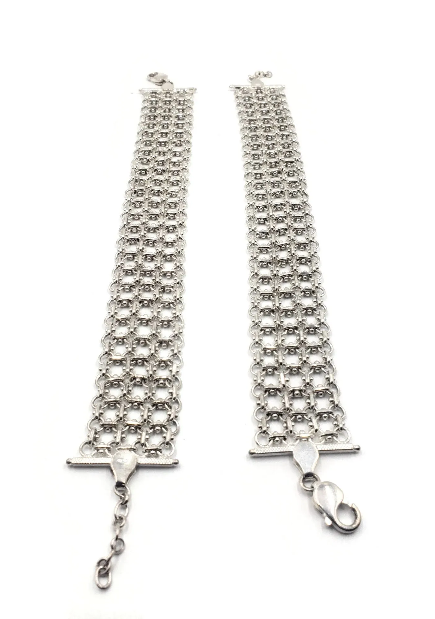 925 Sterling Silver Bridal Anklet - #41