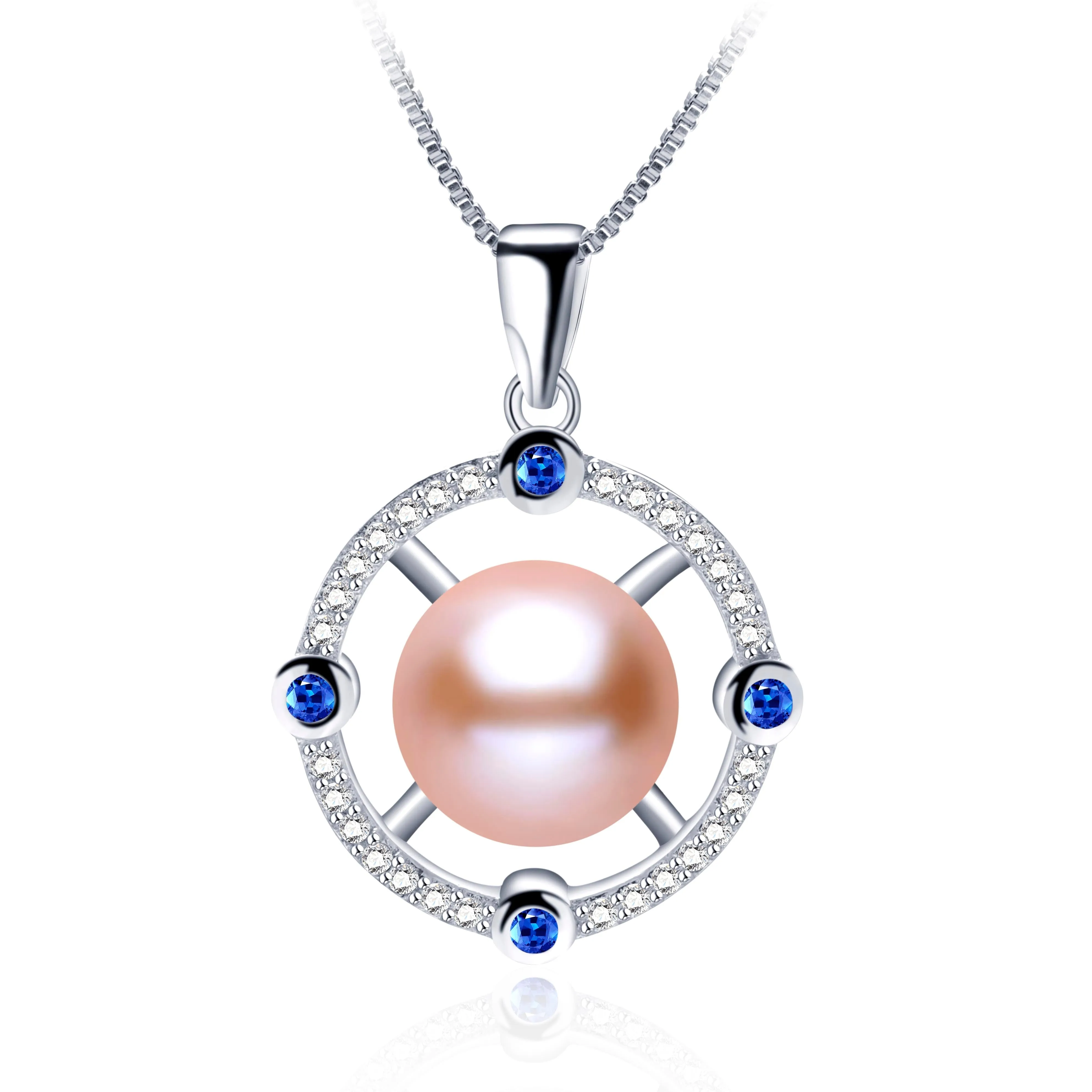 925 Sterling Silver Trendy Circle Pendant