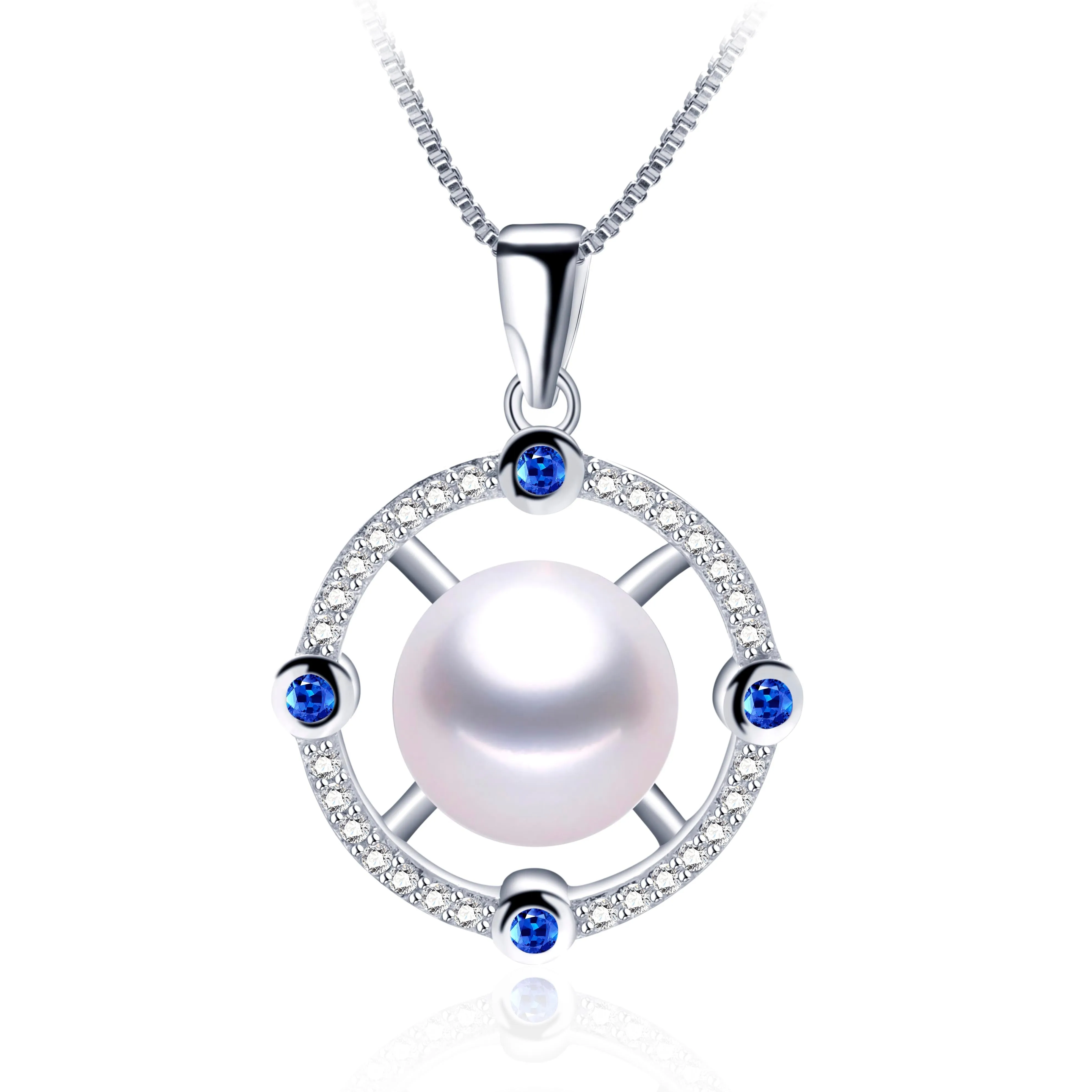 925 Sterling Silver Trendy Circle Pendant