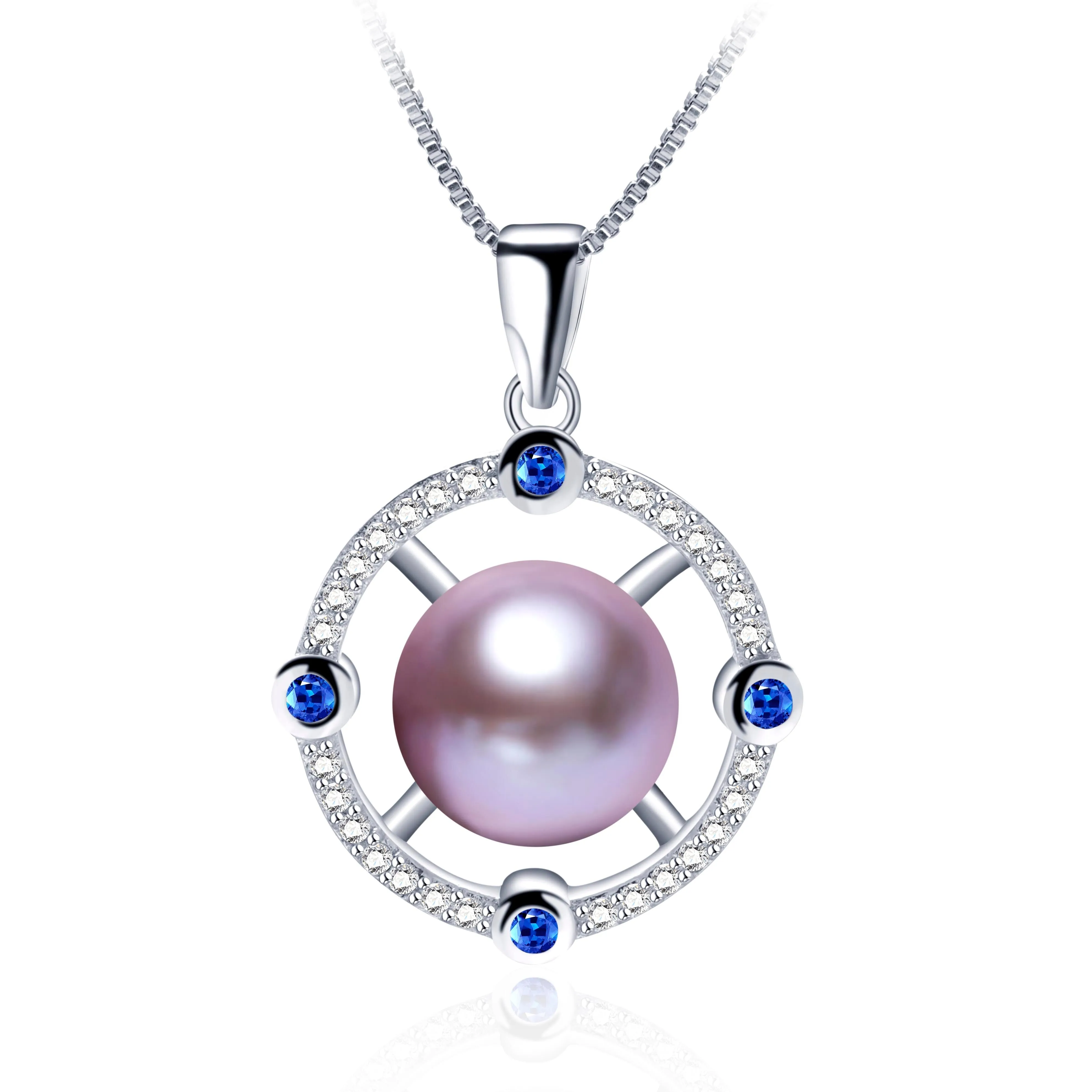 925 Sterling Silver Trendy Circle Pendant