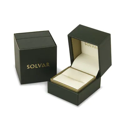 9K Gold Cz Claddagh Ring