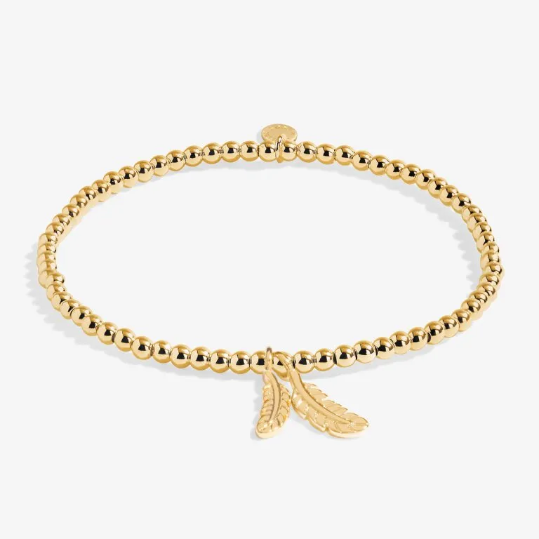 A Little 'Feathers Appear When Loved Ones Are Near' Bracelet