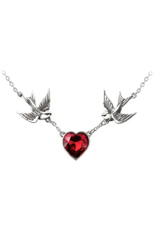 Alchemy Swallow Heart Pendant UL17 ULFP1
