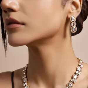 Amara Moissanite Classic Earrings
