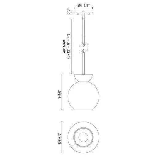 Arcadia 8" Pendant