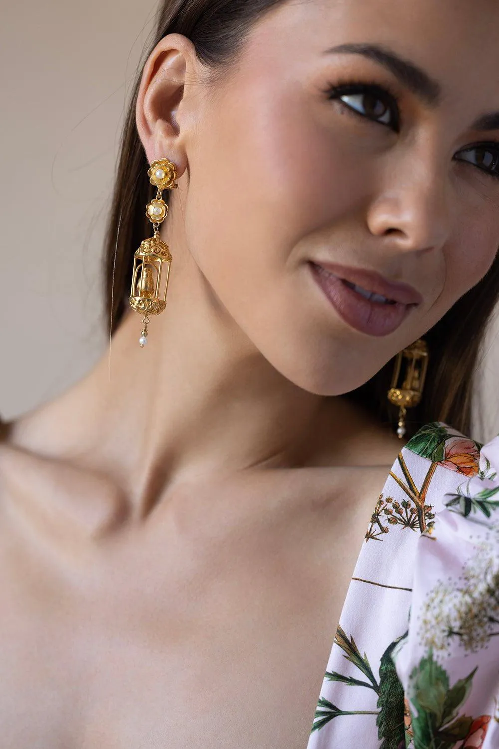 Aviary Classic Earrings - Gold