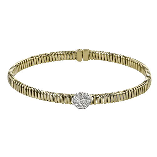 Bangle in 18k Gold with Diamonds LB2398 WHITE 18K X WHITE