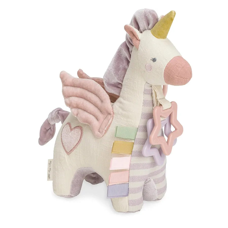 Bitzy Bespoke™ Link & Love Teething Activity Toy - Unicorn