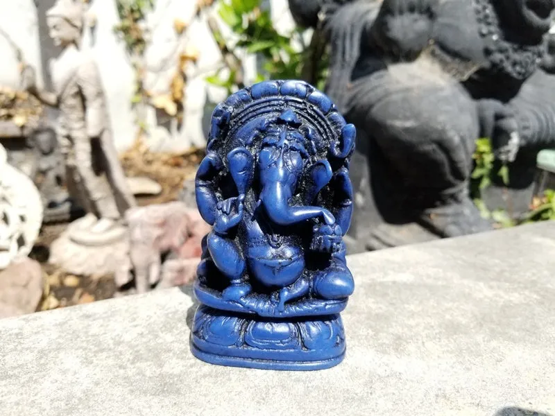 Blue Ganesh Statue