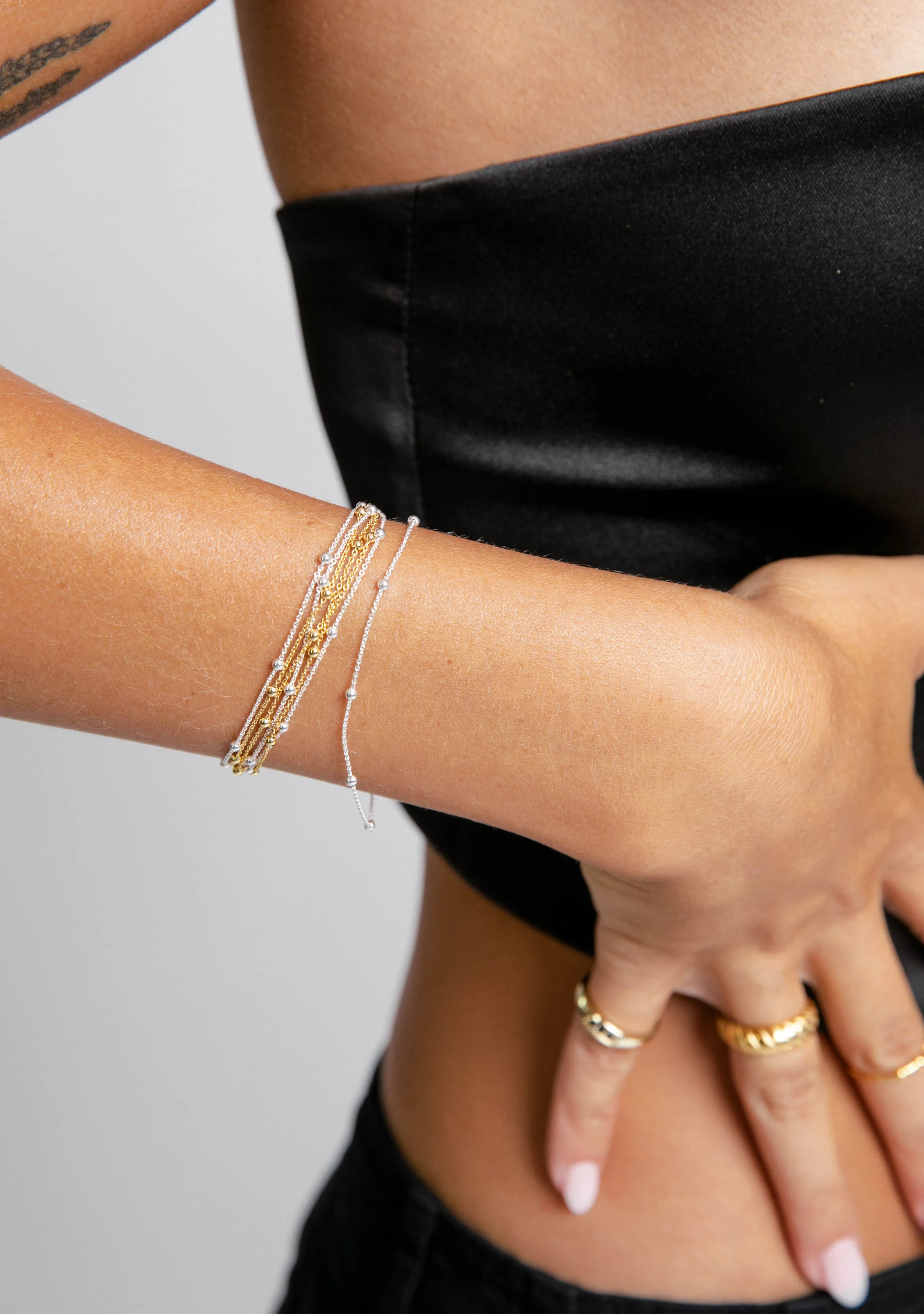 Bracelet Beads Gold