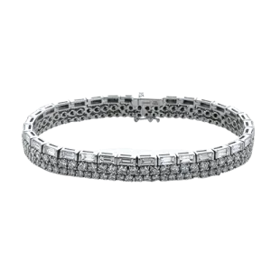 Bracelet in 18k Gold with Diamonds LB2472 WHITE 18K X WHITE