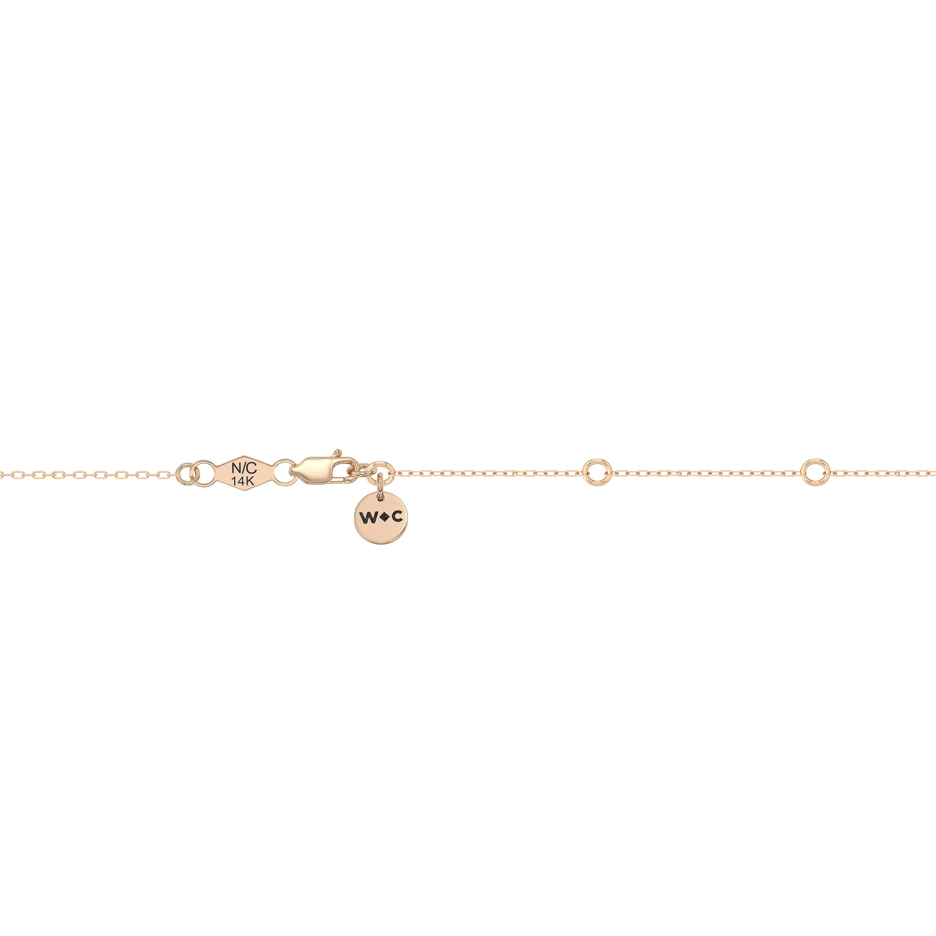 Brilliant Cluster Diamond Necklace