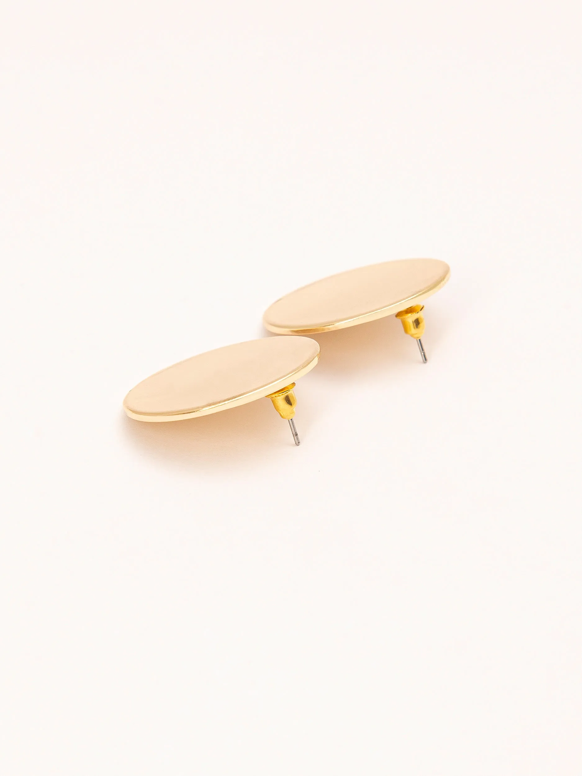 Circular Stud Earrings