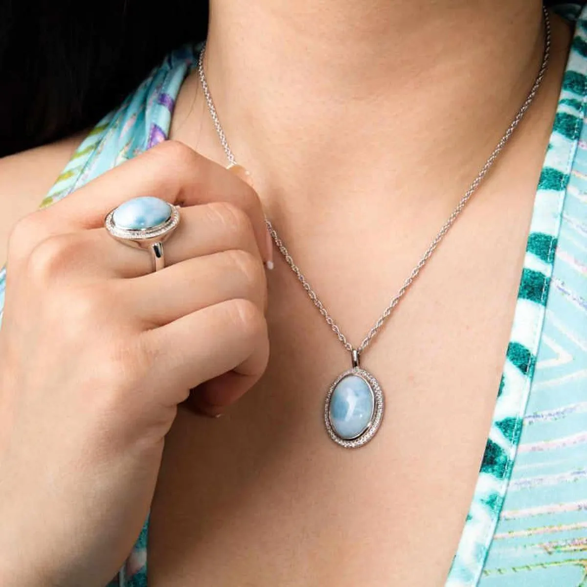 Clarity Oval Necklace - Nclar00-00
