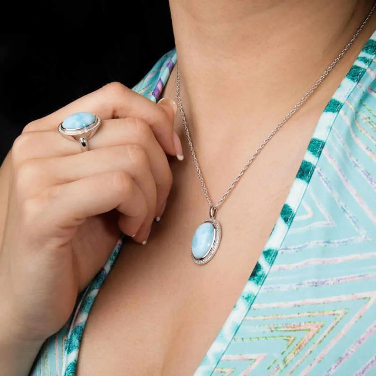 Clarity Oval Necklace - Nclar00-00