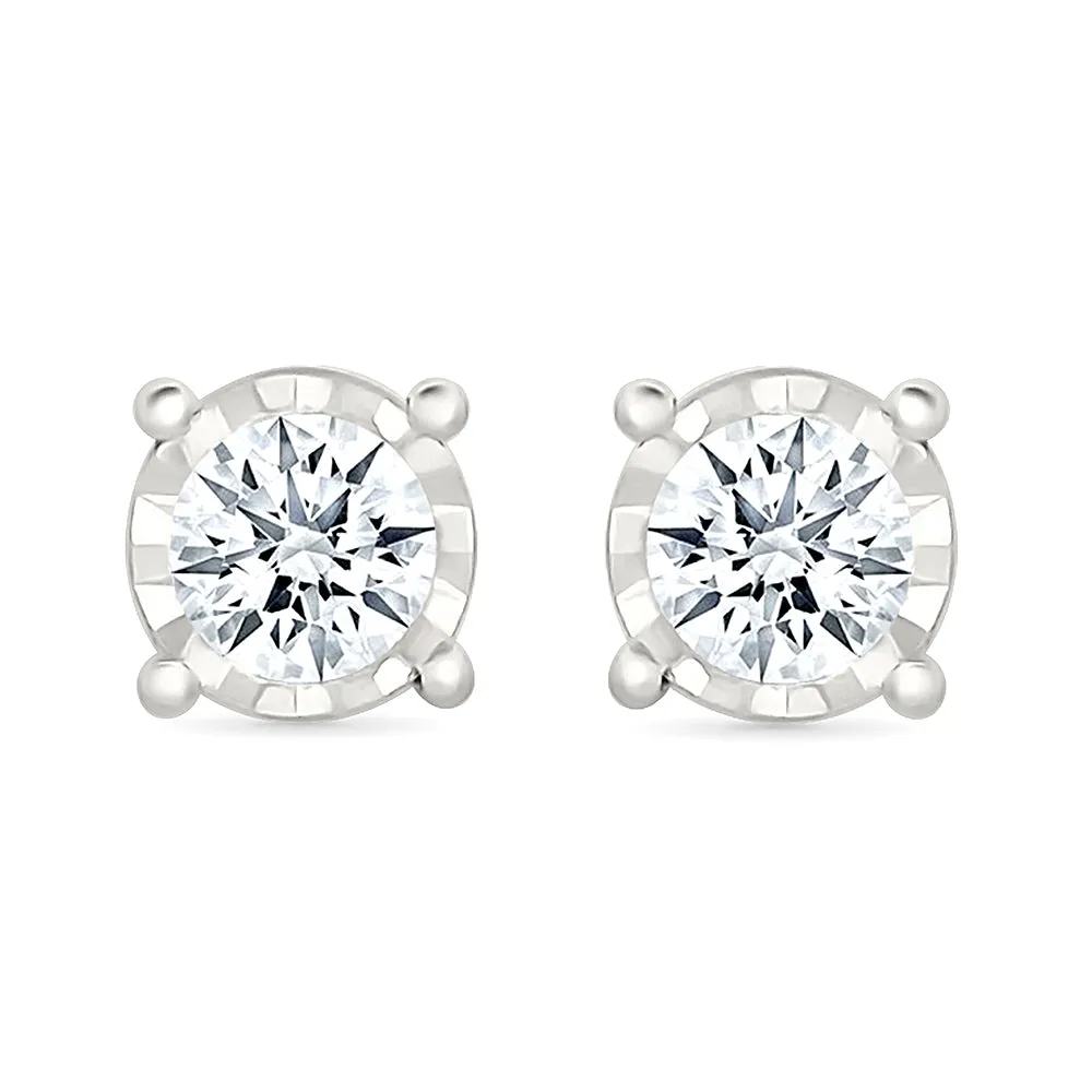 Classic & Modern Diamond Studs Earrings