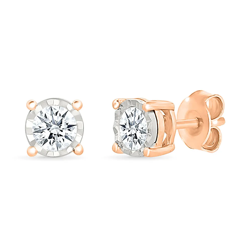 Classic & Modern Diamond Studs Earrings