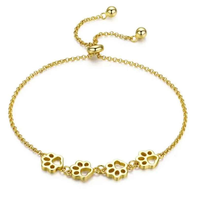 Classic Animal Paw Print Bracelets