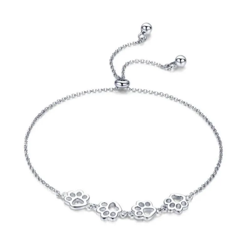 Classic Animal Paw Print Bracelets
