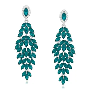 Classic Designer multicolour Crystal Dangler Earrings