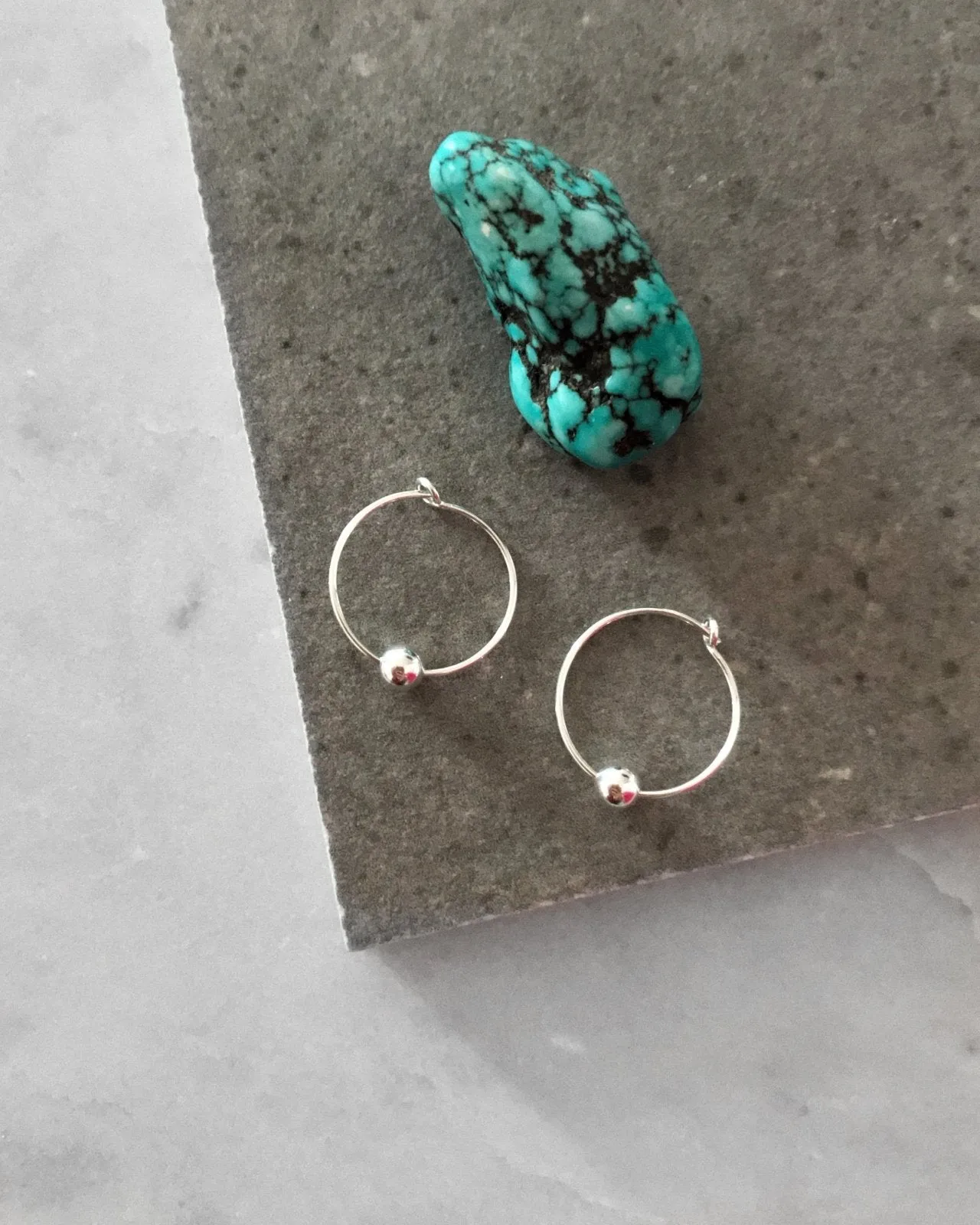 Classic Hoop Earrings  - Sterling Silver
