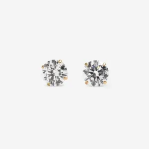 Classic Sparkle - 3mm Earrings | 9ct Gold
