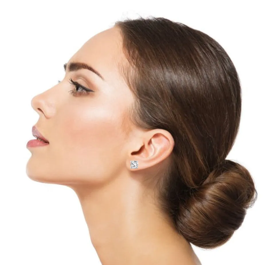 Classic Stud Earrings - 2.00 ct.