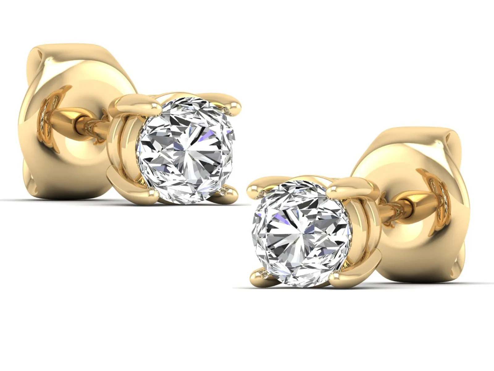 Classic Stud Earrings - 2.00 ct.