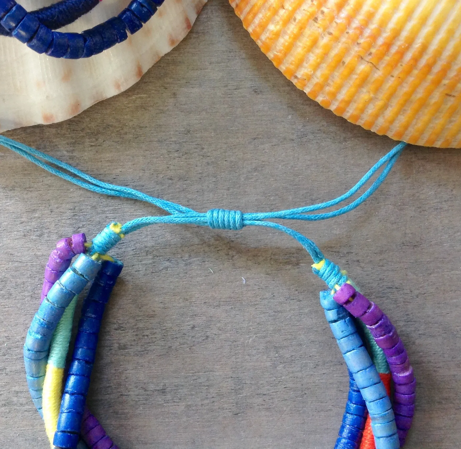 Colorful Coconut Bracelets & Anklets