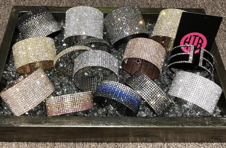 Crystal Cuff Large
