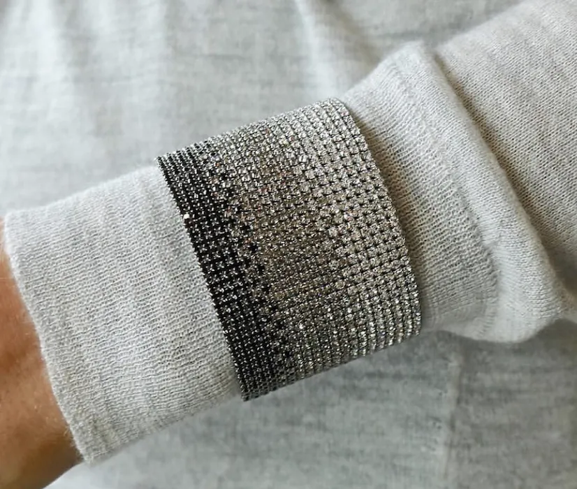 Crystal Cuff Large