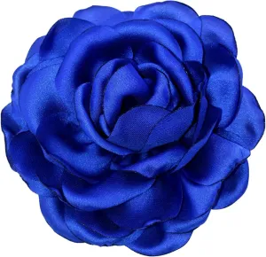 Dainty Fabric Flower Brooches Large Silk Lapel Pin Elegant Camellia Flower Brooch Pins for Women Classic Formal Occasions Clothing Accessories
