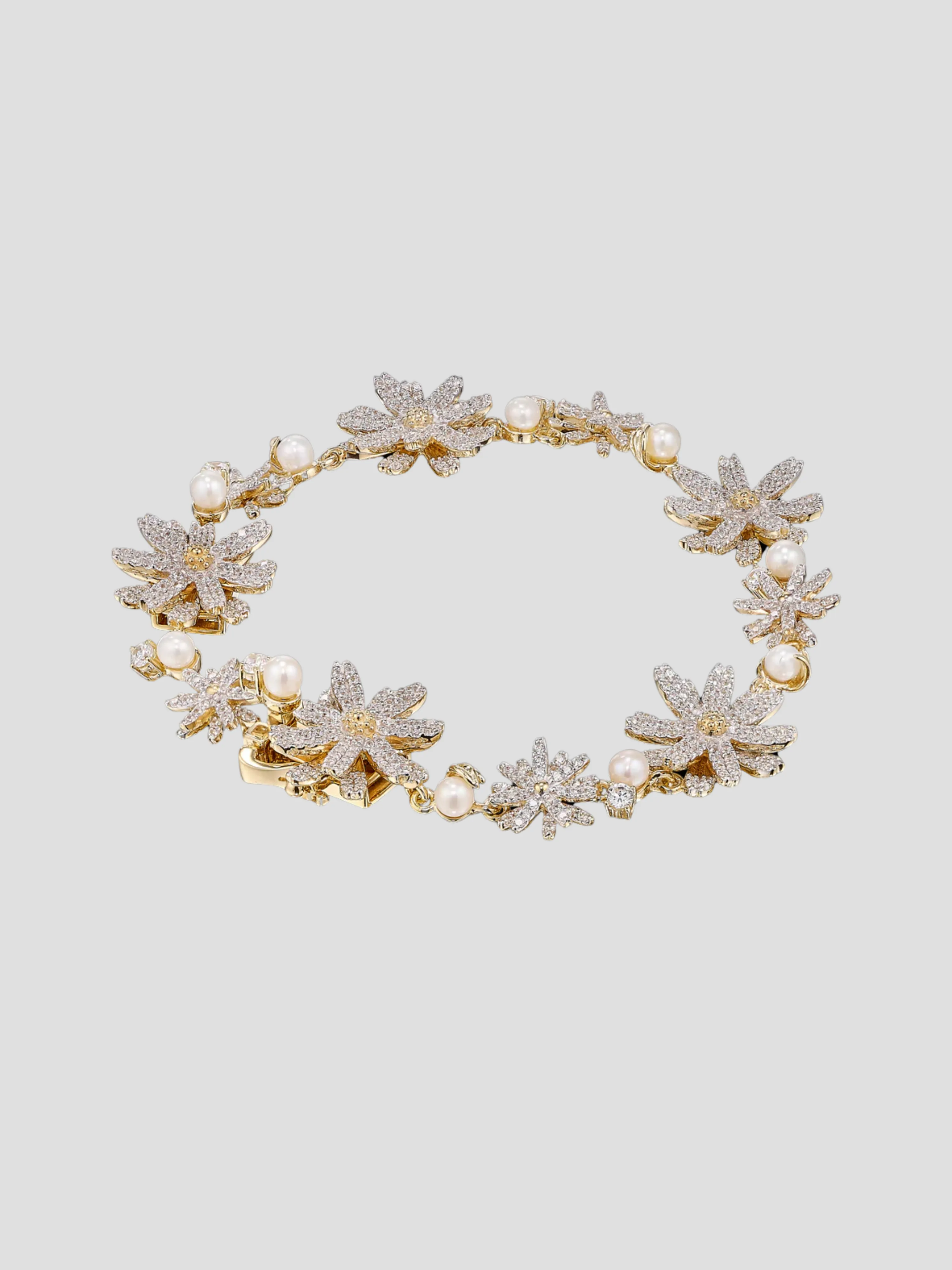 Daisy Diamond Bracelet