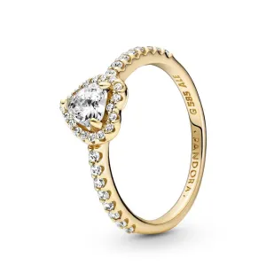 Elevated Heart Ring