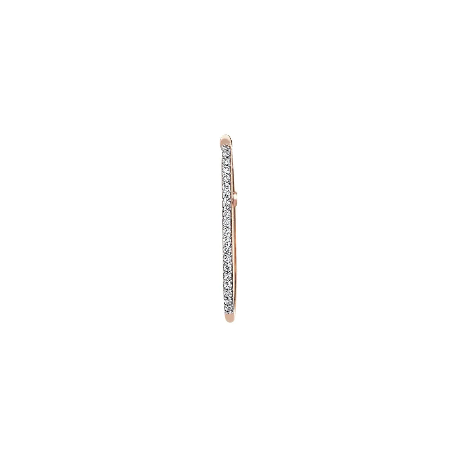Equality Pave Hoop Earring