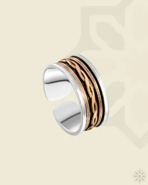 Eternal Weave Ring Silver Ring