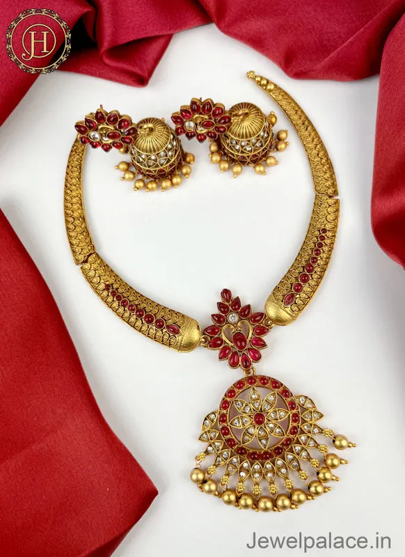 Exclusive Gold Plated Designer Necklace JH1943