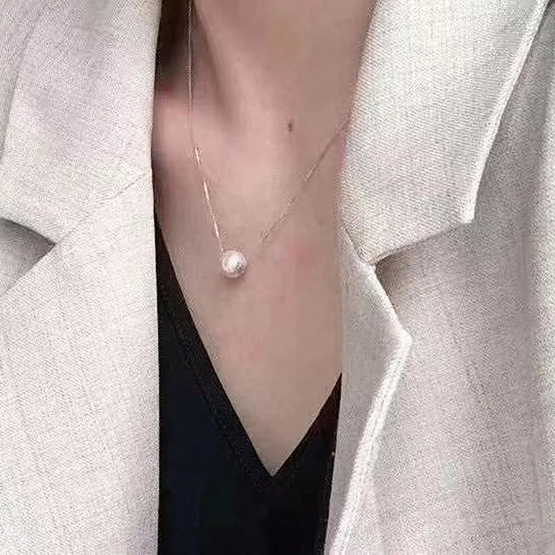Fine Jewelry 18K Gold Pearl Pendant