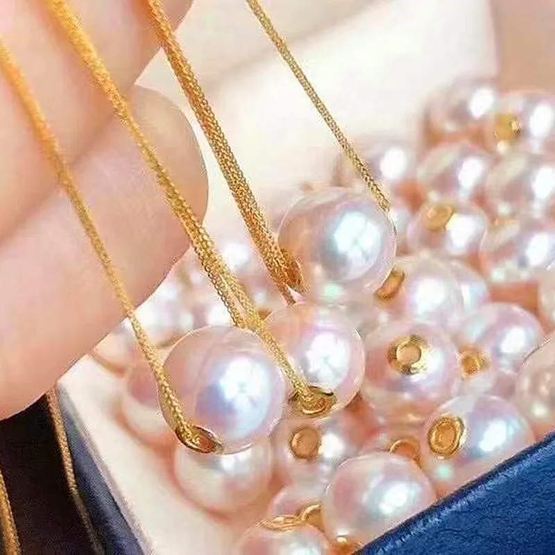 Fine Jewelry 18K Gold Pearl Pendant